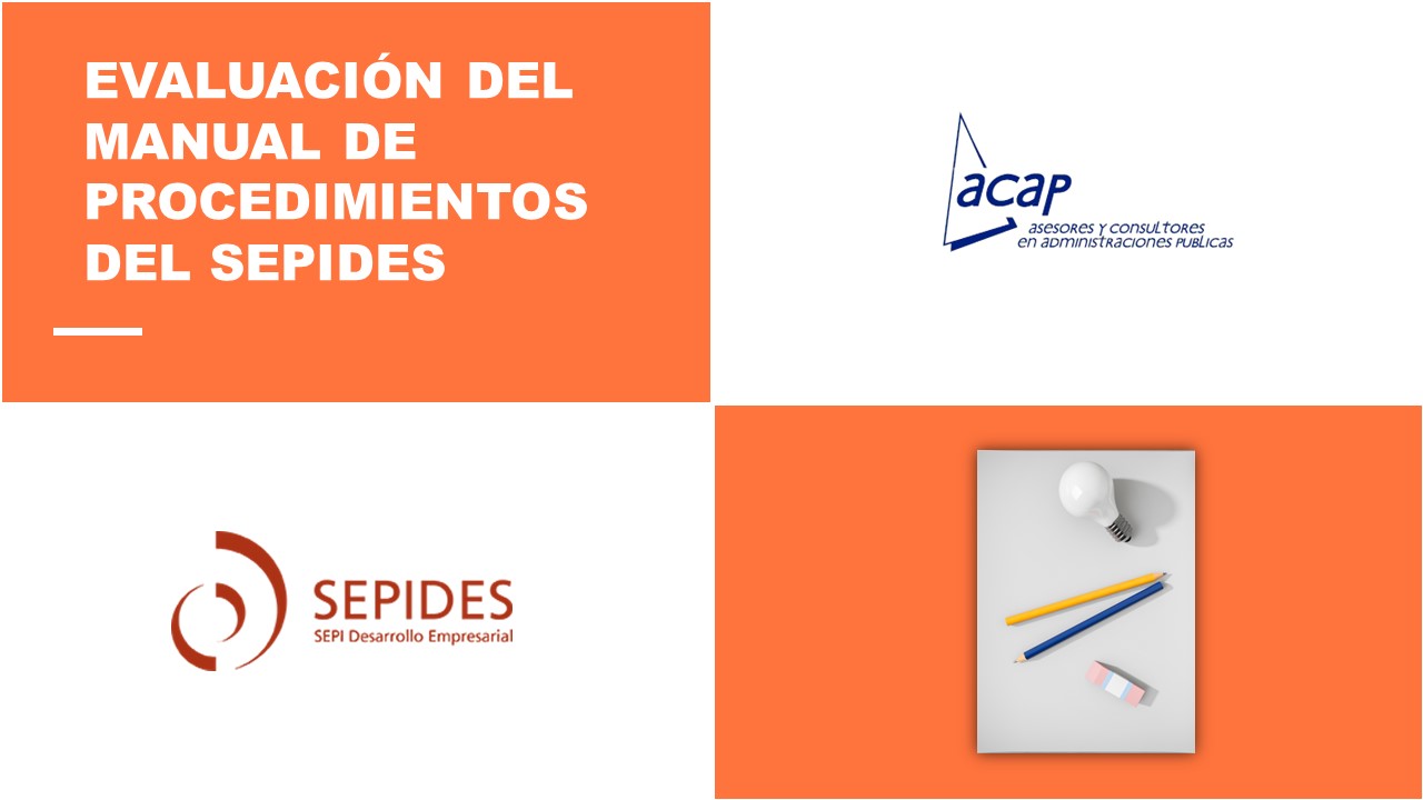 Analisis manual procedimientos SEPIDES